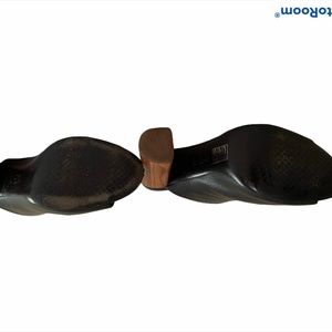 TORY BURCH Black Raya 100M Mules size 9.5M